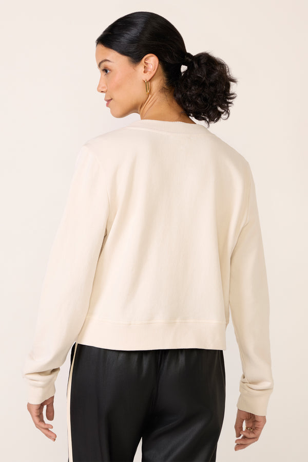 Everve Daily Knit Cardigan Ecru