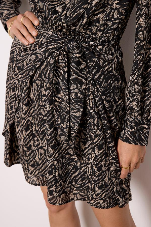 Everve Daphne Dress Smallscaleivory