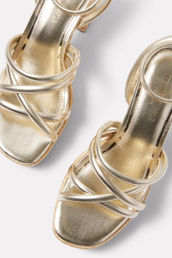 Everve Daphne Sandal Softgold