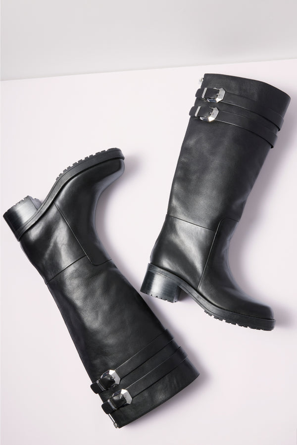 Everve Dariya Riding Boot Blk01