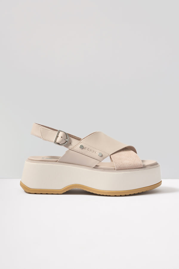 Everve Dayspring Crisscross Sandal Crushedclay