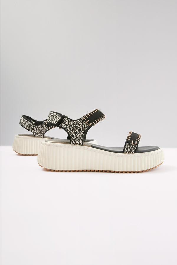 Everve Debra Sandal Black