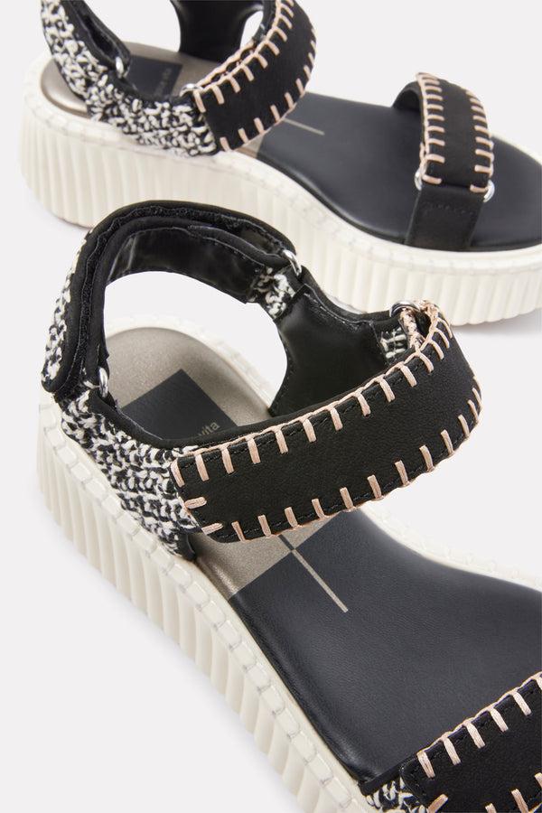 Everve Debra Sandal Black