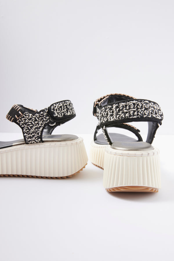 Everve Debra Sandal Black