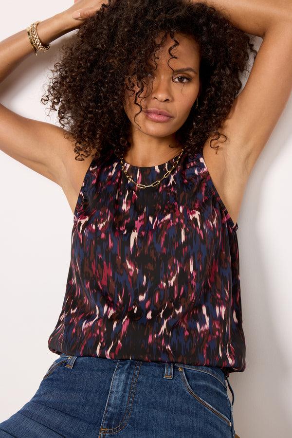 Everve Delaney Shell Tank Floral