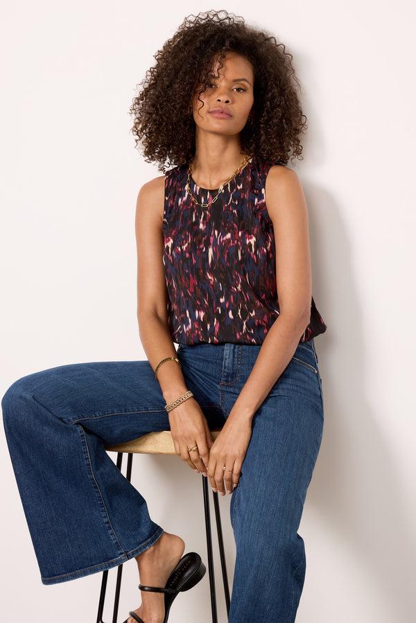 everve Delaney Shell Tank Floral