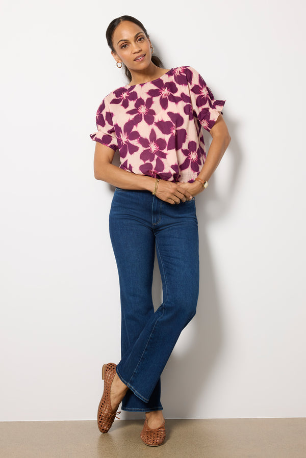 Everve Delilah Top Berry