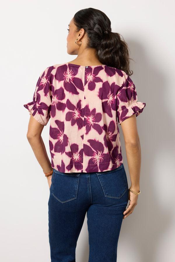 Everve Delilah Top Berry