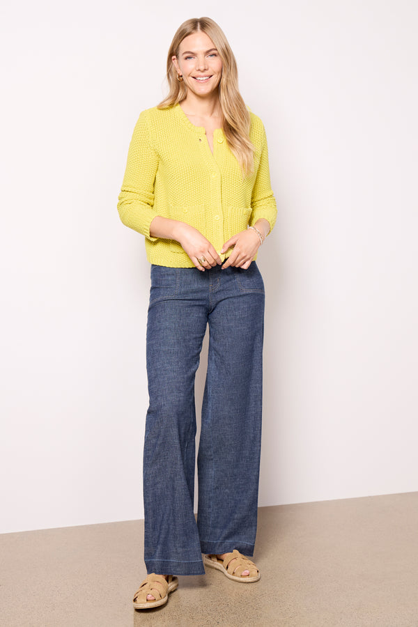 Everve DRE CARDIGAN Chartruese