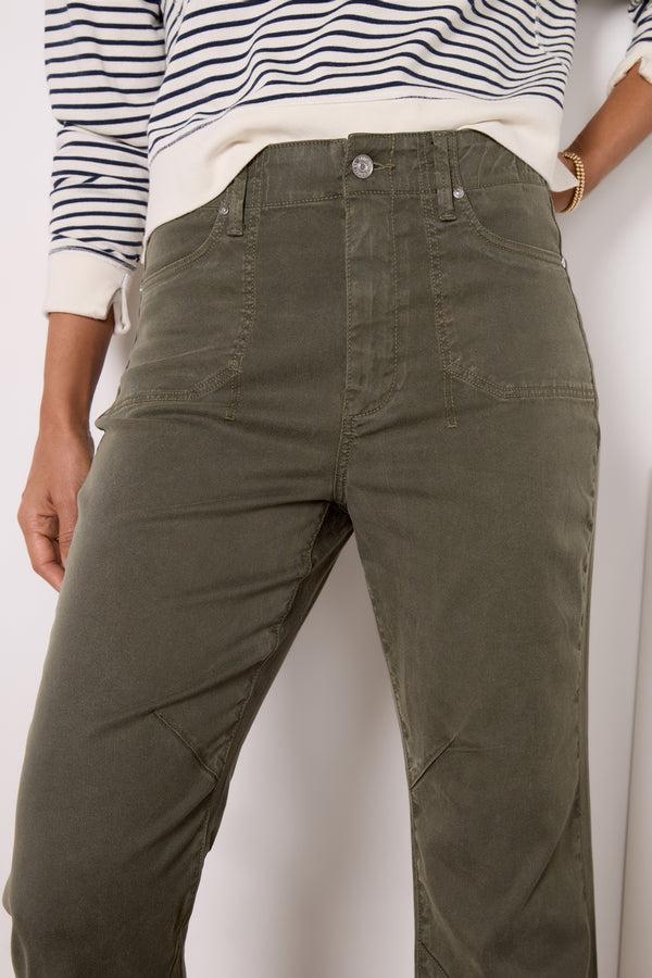 Everve Drew With Utility Pockets Forestergreen