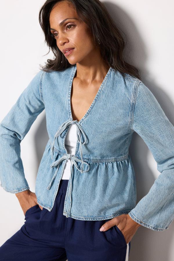 Everve Easy Day Jacket Denim