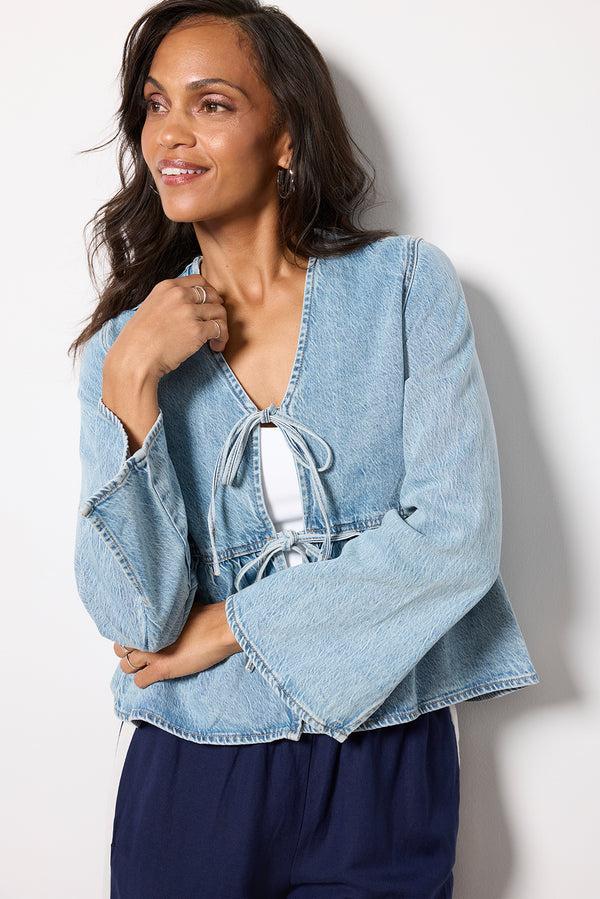 Everve Easy Day Jacket Denim