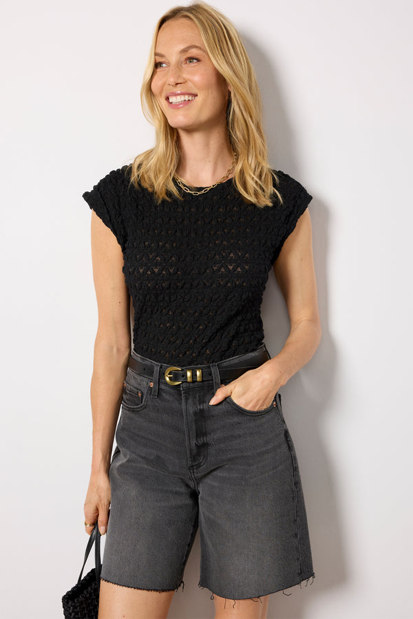 everve Easy Muscle Tee Black