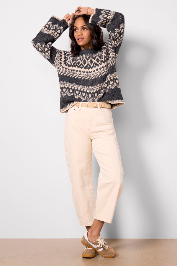 everve Eli Arched Leg Ecru