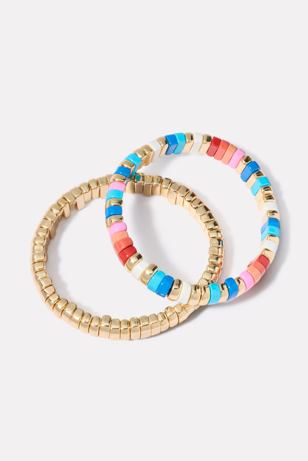 everve Elise Enamel Bracelet Pack Multi