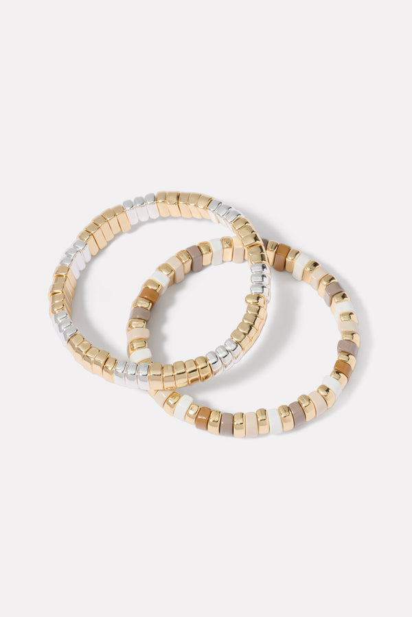 Everve Elise Enamel Bracelet Pack Neutralmulti