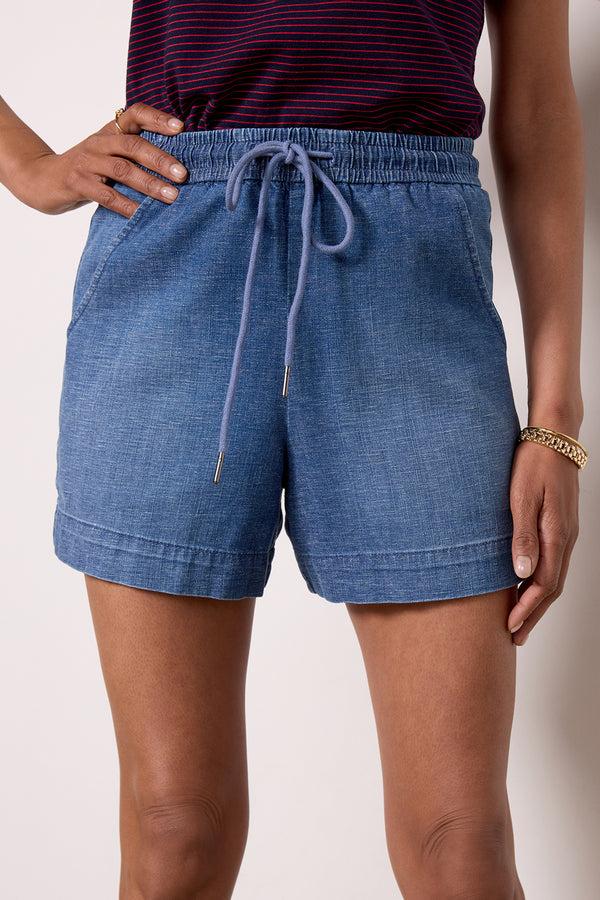 Everve Elodie Chambray Short Rhythm