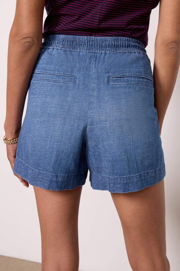 Everve Elodie Chambray Short Rhythm