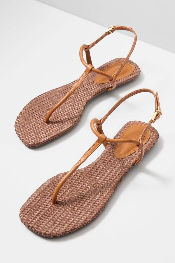 everve Elsha Sandal Cuoiobrown