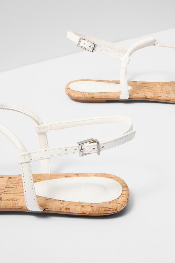 Everve Elsha Sandal White
