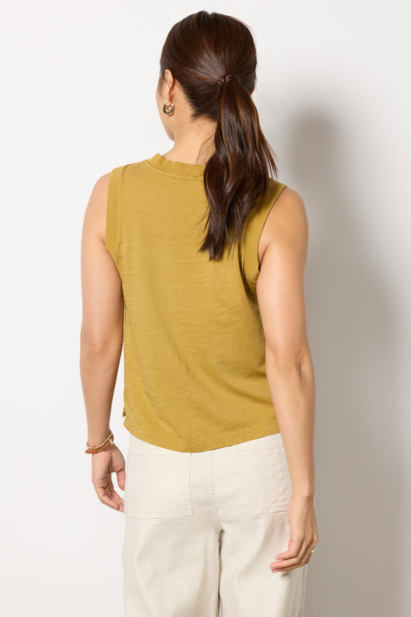 Everve Emery Pocket Tank Olive