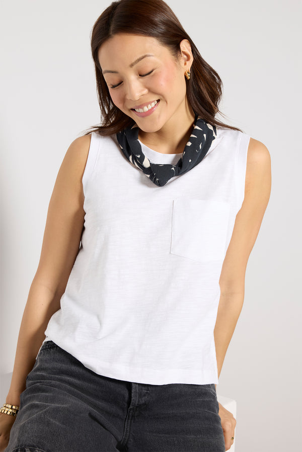 Everve Emery Pocket Tank White