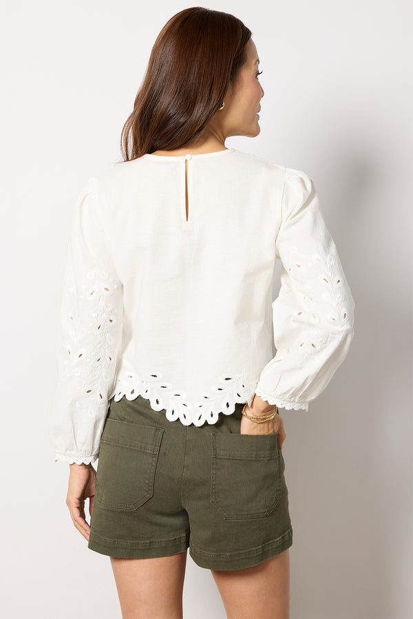 Everve Emilia Top White