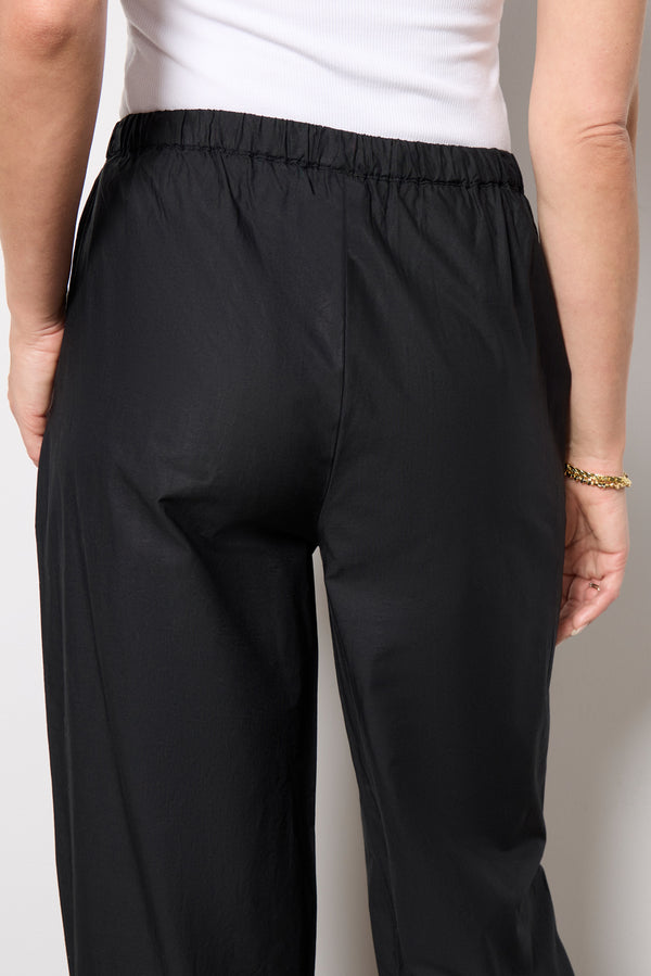 Everve Emmie Pant Blackivorypalmtree