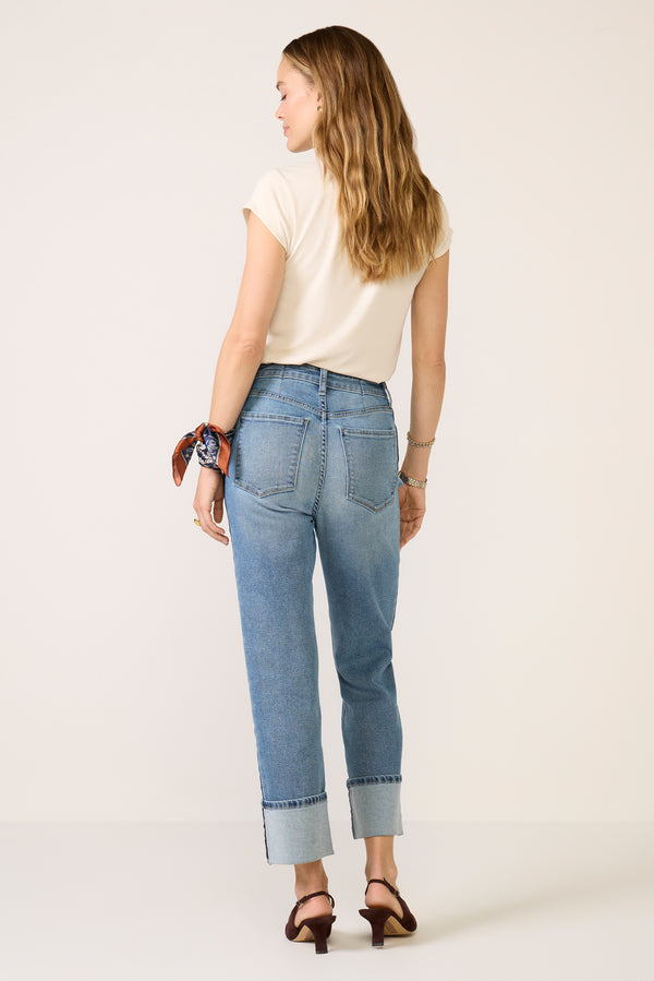 Everve Ever Cuff W Tux Straight Jean Reassured