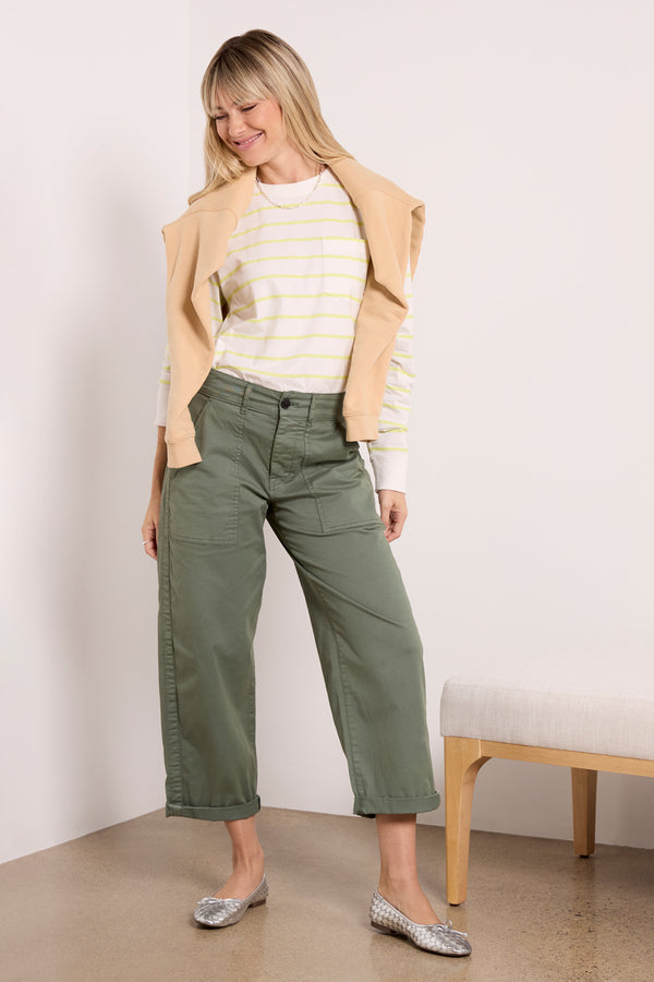 Everve Ever Perfect Long Sleeve Citronstripe