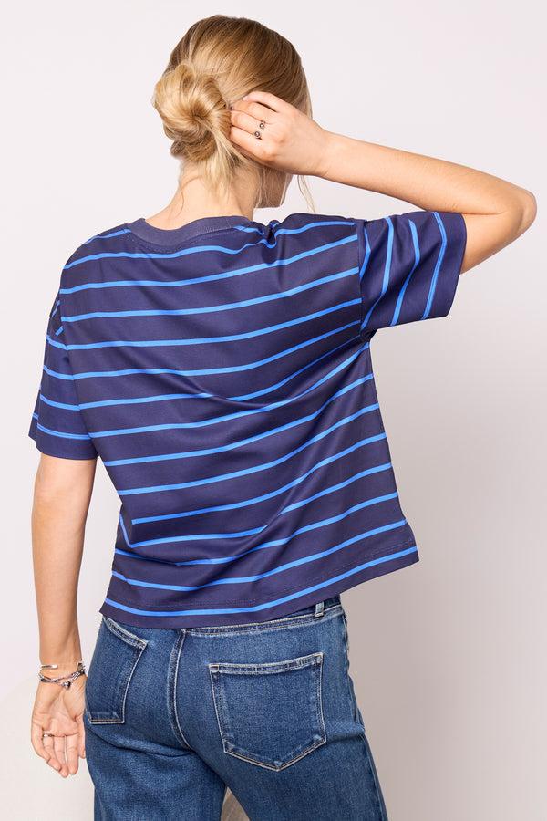 Everve Ever Perfect Tee Peacot/Dazzlingblue