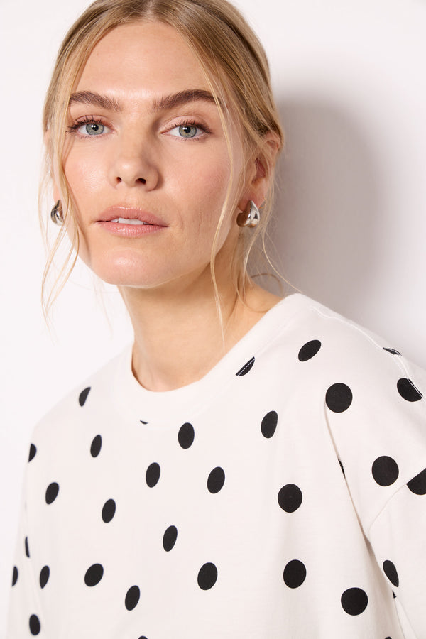 Everve Ever Perfect Tee Polkadot