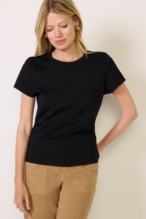Everve Ever Slim Tee Black