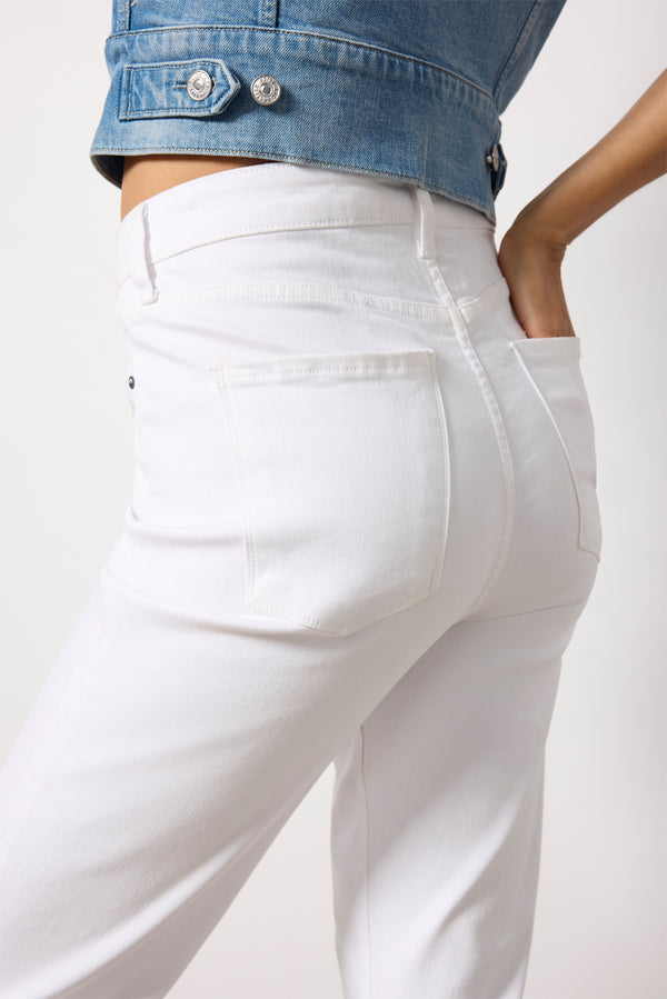 Everve Ever Straight W Cuff White