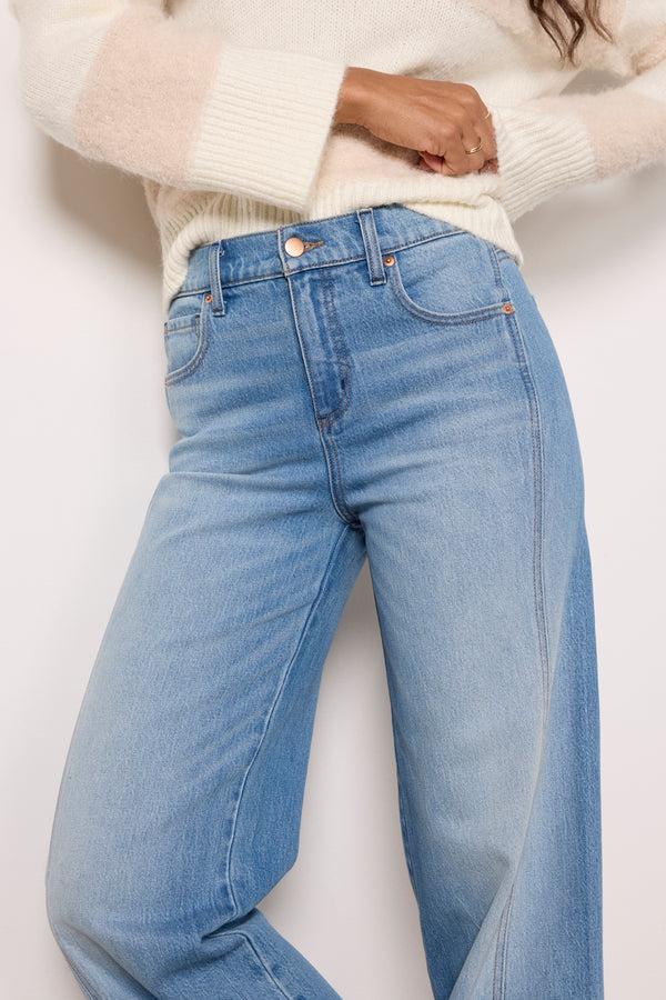 Everve Ever Vintage Seamed 32` Bluewash