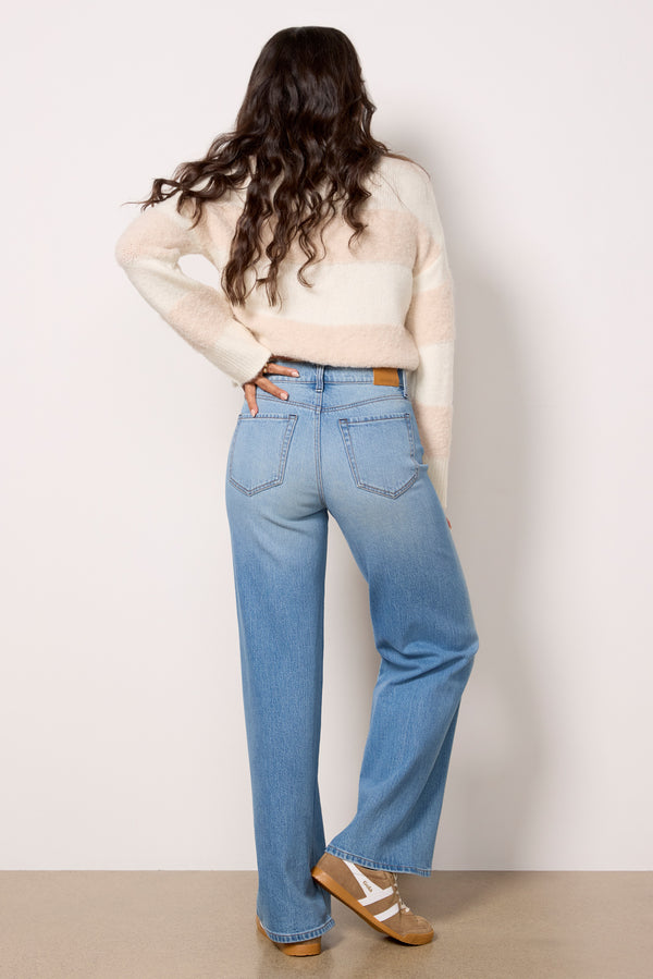 Everve Ever Vintage Seamed 32` Bluewash