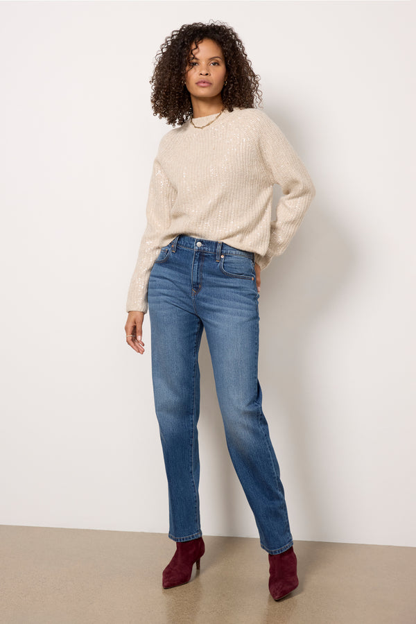 everve Ever Vintage Straight Darkbluewash