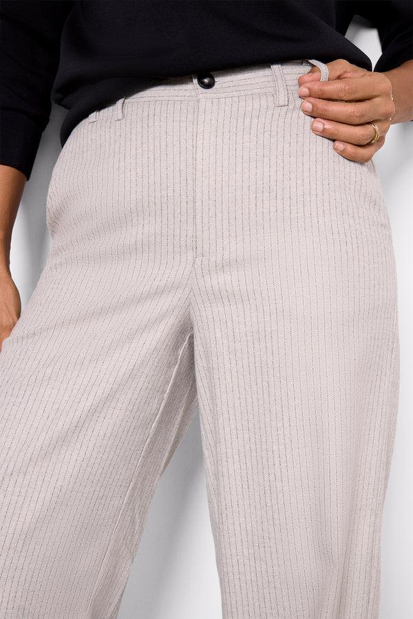 Everve Evette Pinstripe Pant Seasalt