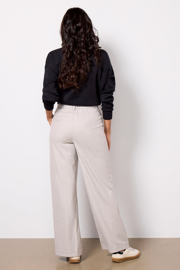 Everve Evette Pinstripe Pant Seasalt