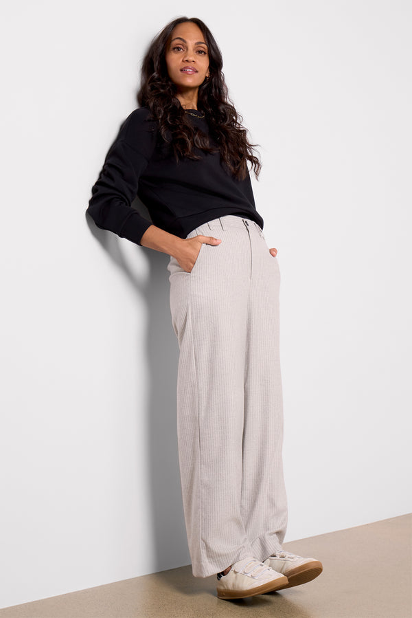 everve Evette Pinstripe Pant Seasalt