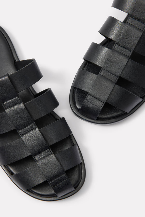 Everve Fatima FIsherman Slide Black