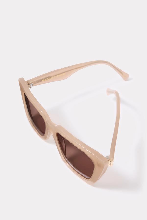 Everve Feel Good Sunglasses Taupebrown