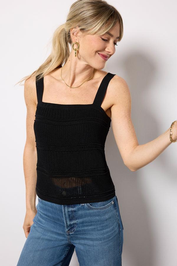 everve Fiona Tank Black