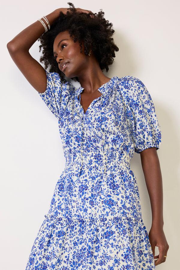 Everve Fiorella Dress Bluemarguerite
