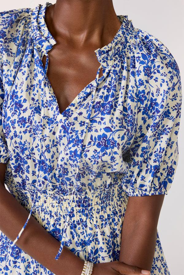 Everve Fiorella Dress Bluemarguerite
