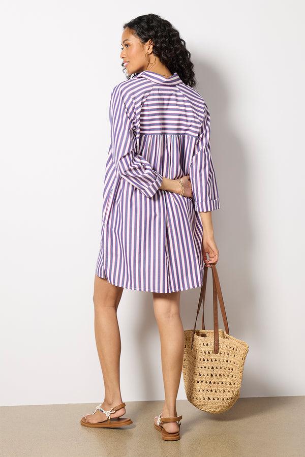 Everve Flora Dress Bluerose