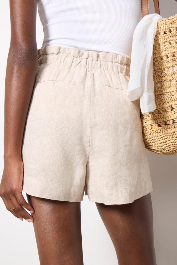 Everve Foster Short Heatheredflax