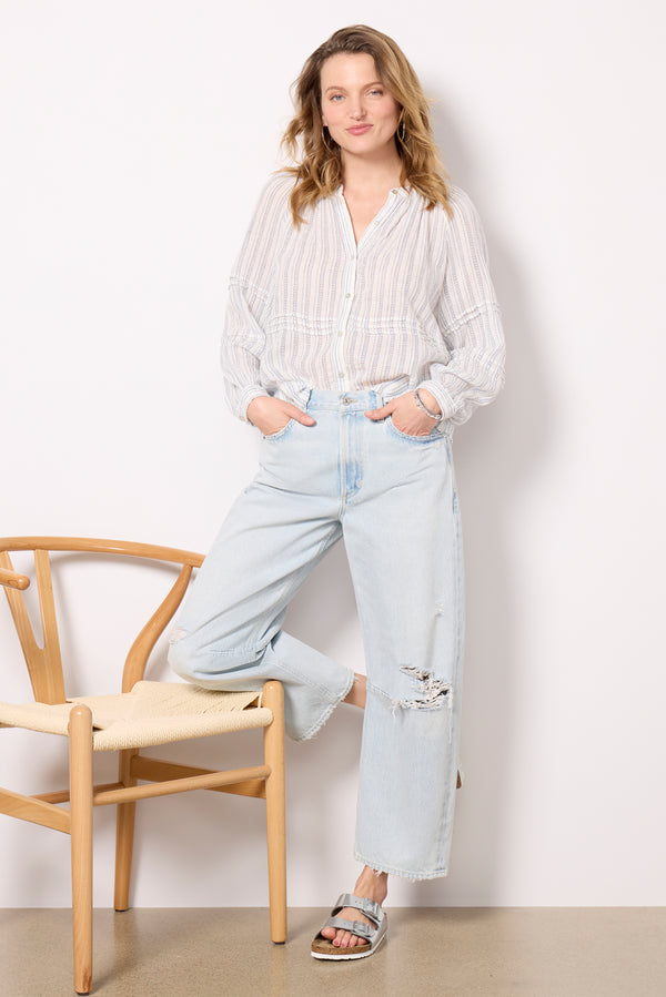 Everve Frances Top Sonomastripe