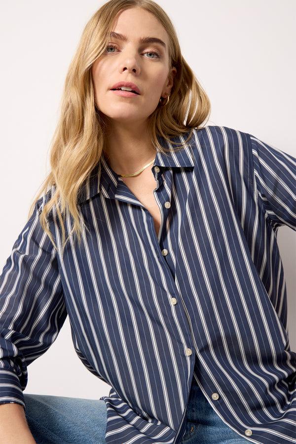 everve Frankie Striped Shirt Navalacademy