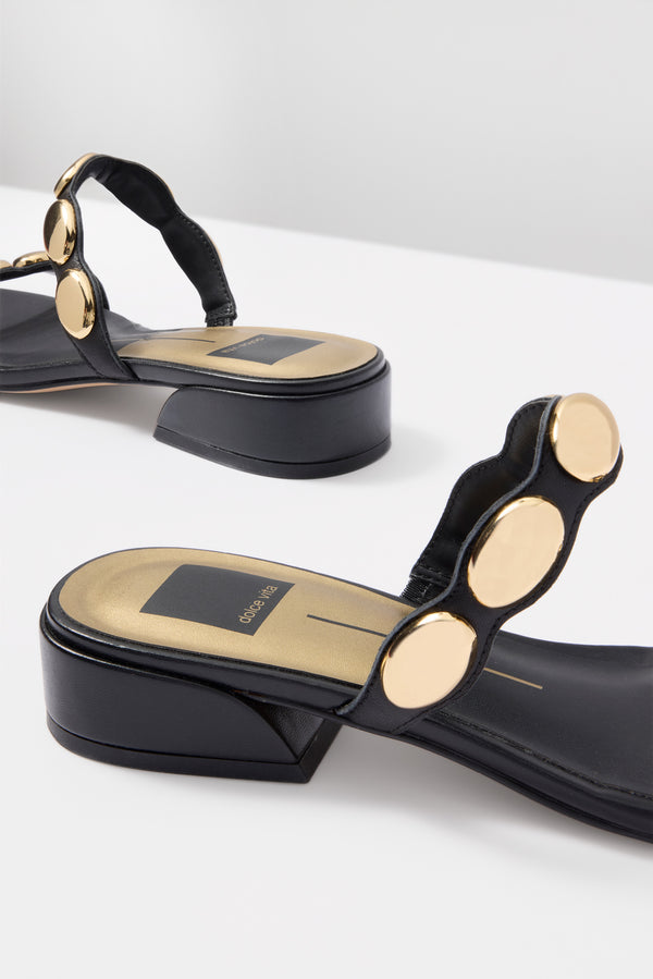 Everve Fresco Heeled Sandal Black